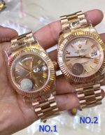 AAA Grade Replica Rolex Day Date Rose Gold Watches 40mm